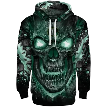 oregon ducks demonic skull green black hoodie best selling