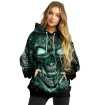 oregon ducks demonic skull green black hoodie best selling