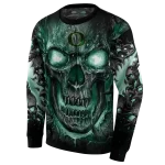oregon ducks demonic skull green black hoodie best selling