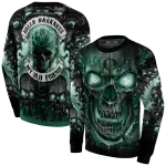 oregon ducks demonic skull green black hoodie best selling