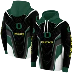 oregon ducks futuristic pattern green black hoodie best selling