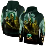 oregon ducks halloween vibes green black hoodie best selling
