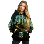 oregon ducks halloween vibes green black hoodie best selling