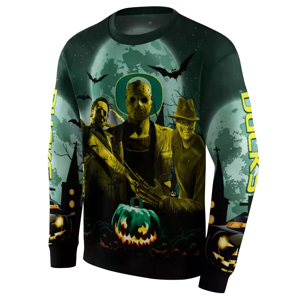 oregon ducks halloween vibes green black hoodie new arrival oregon ducks halloween vibes green black hoodie new arrival