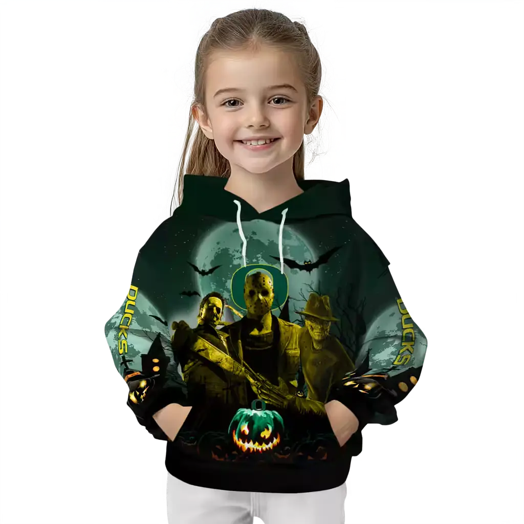 oregon ducks halloween vibes green black hoodie top rated oregon ducks halloween vibes green black hoodie top rated