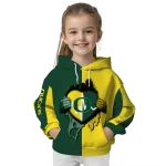 oregon ducks heartbeat graphic green hoodie best selling