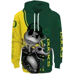oregon ducks jack skellington green hoodie best selling