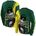 oregon ducks jack skellington green hoodie best selling