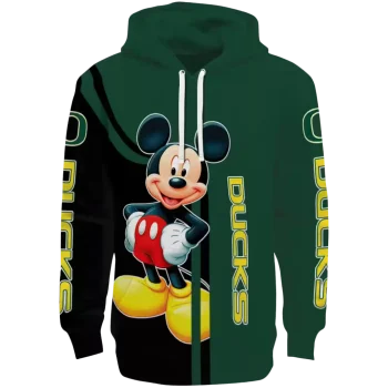 oregon ducks mickey mouse green black hoodie best selling