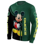 oregon ducks mickey mouse green black hoodie best selling
