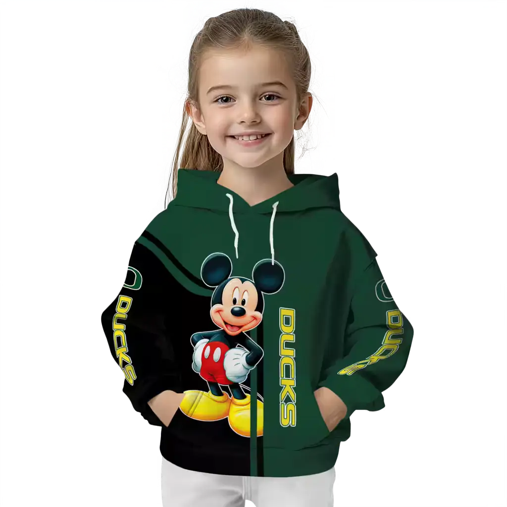 oregon ducks mickey mouse green black hoodie top rated oregon ducks mickey mouse green black hoodie top rated