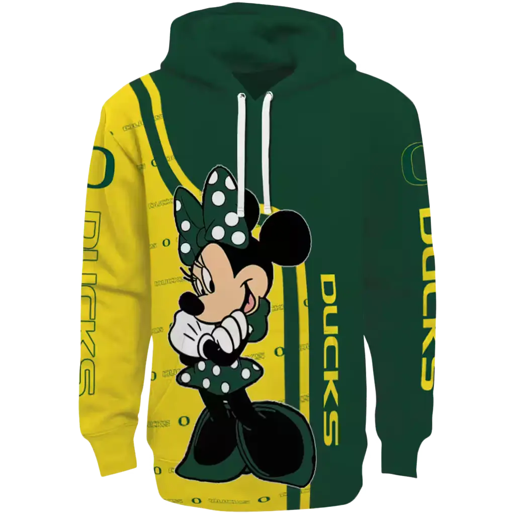 oregon ducks minnie mouse green hoodie best selling oregon ducks minnie mouse green hoodie best selling