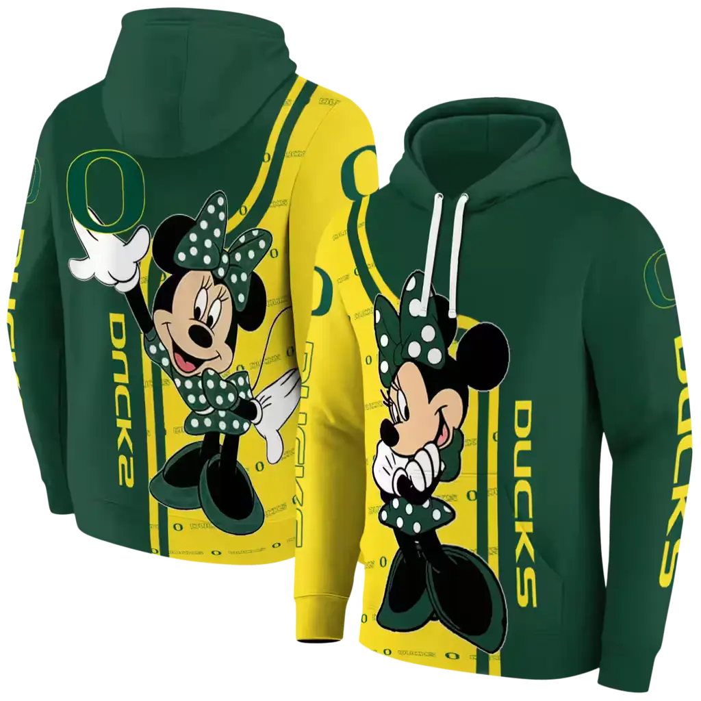 oregon ducks minnie mouse green hoodie fashion forward oregon ducks minnie mouse green hoodie fashion forward