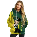 oregon ducks minnie mouse green hoodie best selling