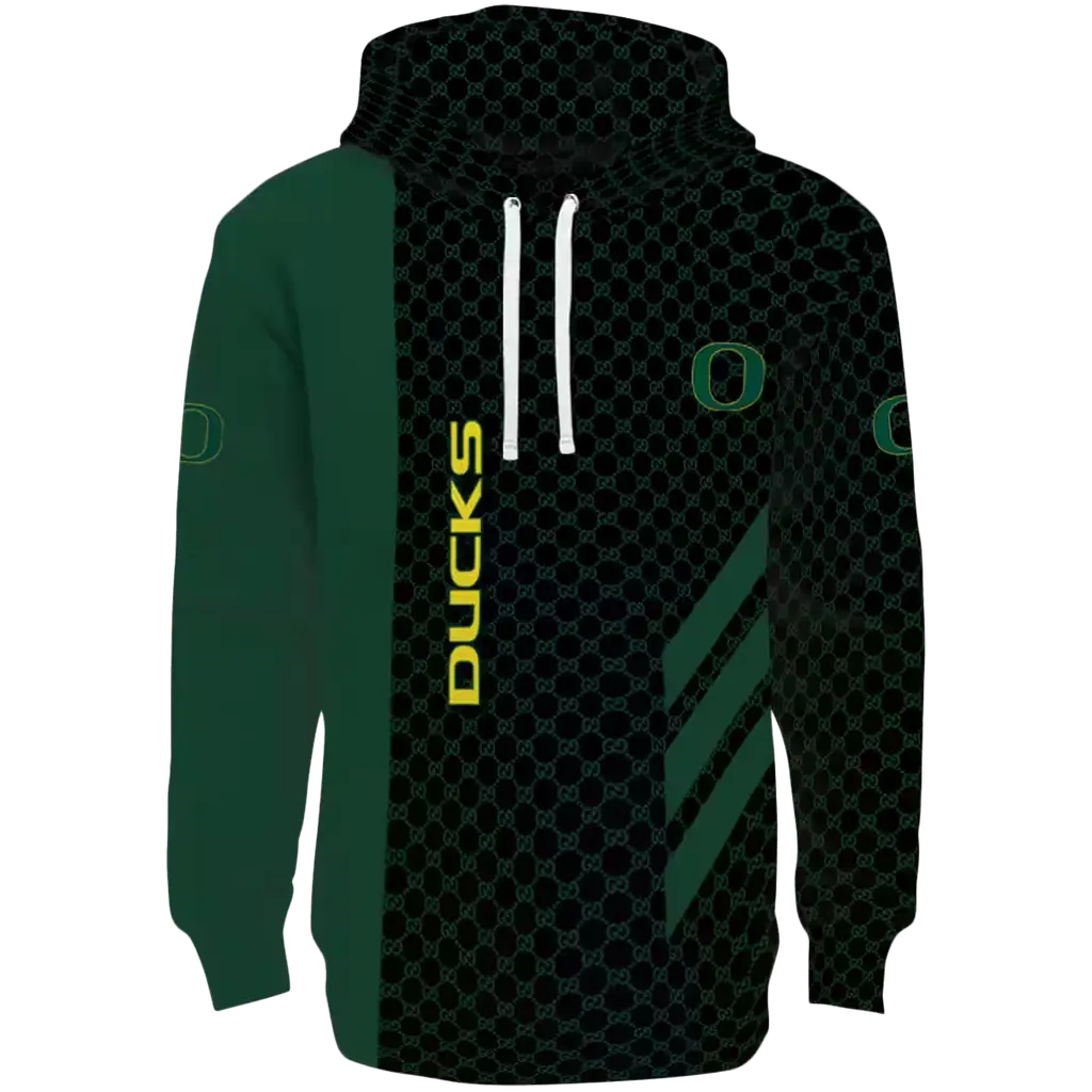 oregon ducks monogram pattern green hoodie best selling oregon ducks monogram pattern green hoodie best selling