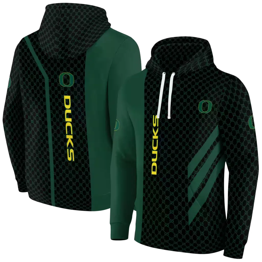 oregon ducks monogram pattern green hoodie fashion forward oregon ducks monogram pattern green hoodie fashion forward