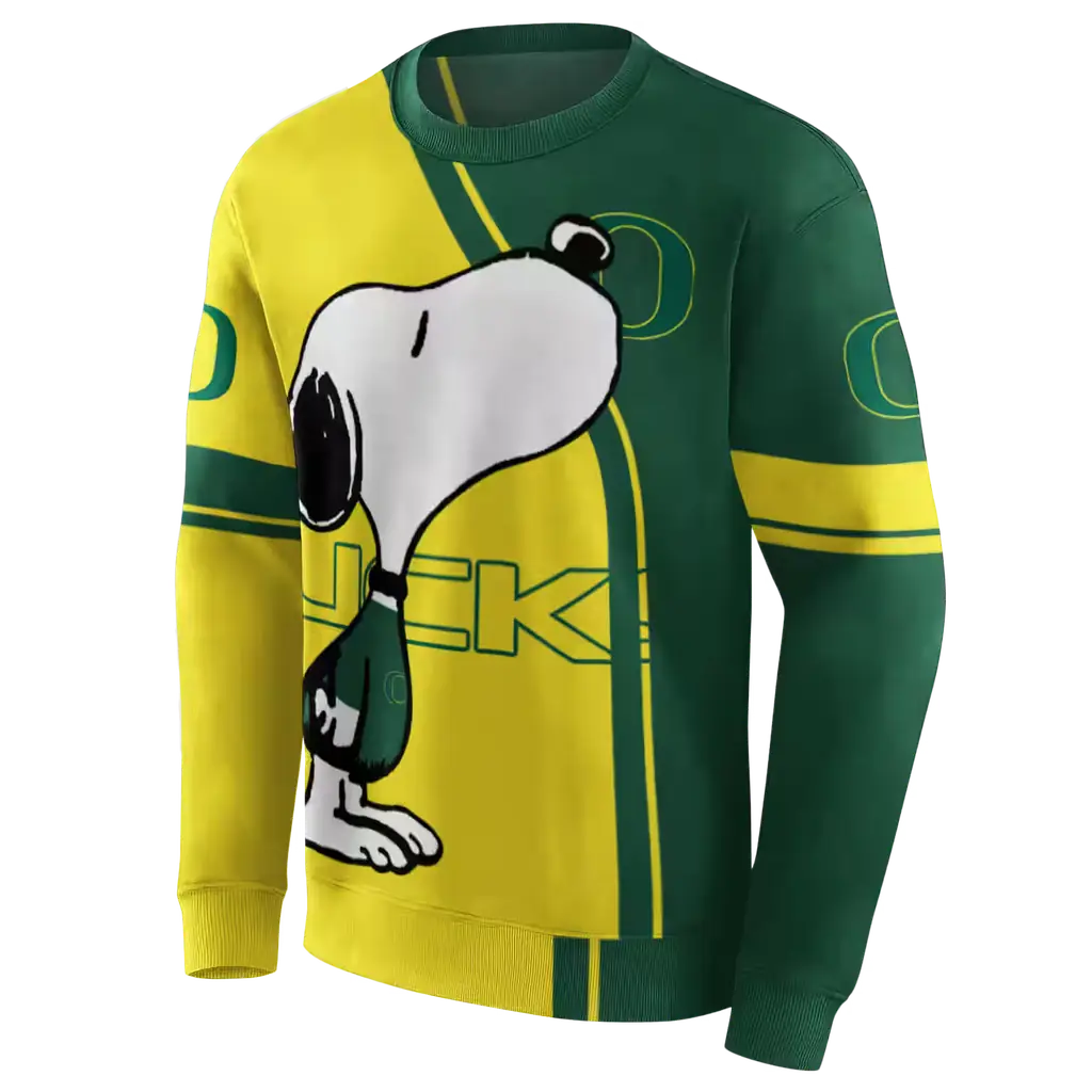 oregon ducks playful snoopy green hoodie new arrival oregon ducks playful snoopy green hoodie new arrival