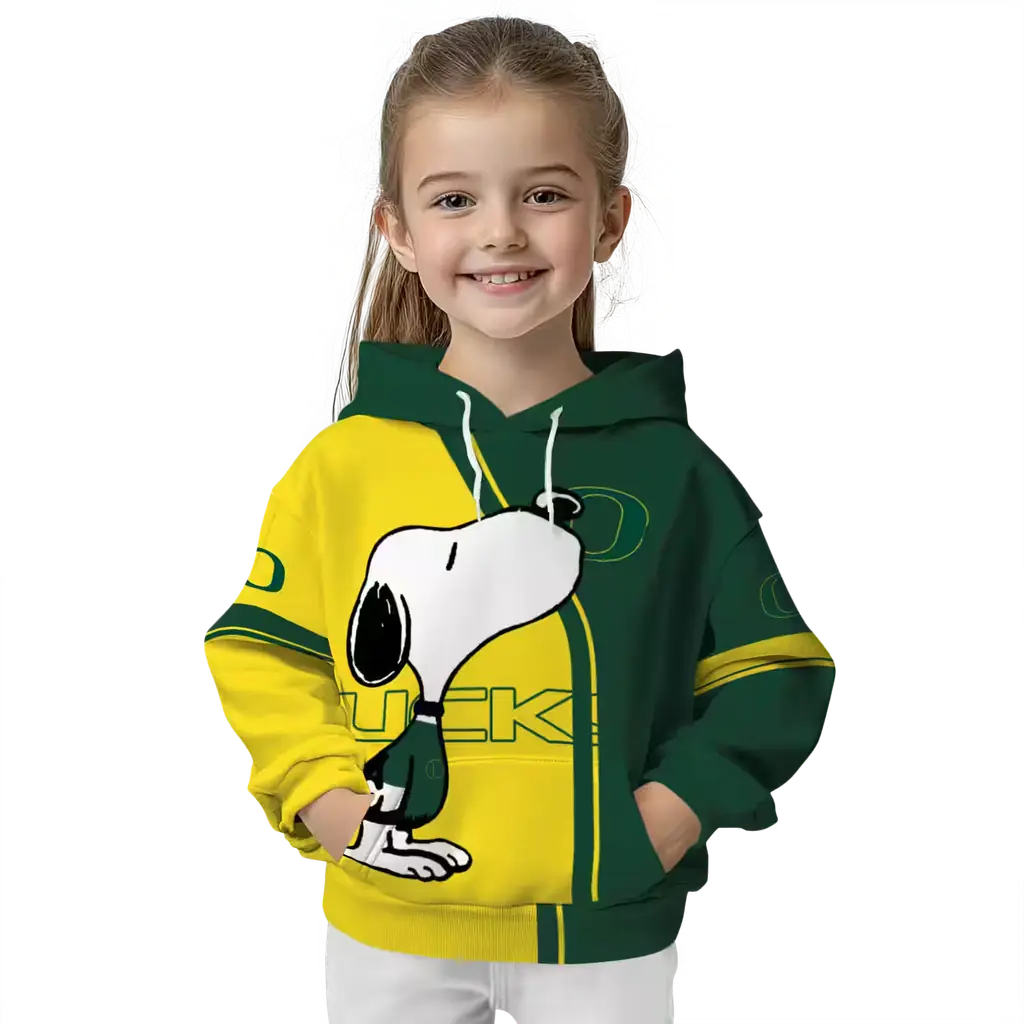 oregon ducks playful snoopy green hoodie top rated oregon ducks playful snoopy green hoodie top rated