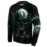oregon ducks skull artwork green black hoodie best selling