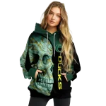 oregon ducks skull motif green black hoodie best selling