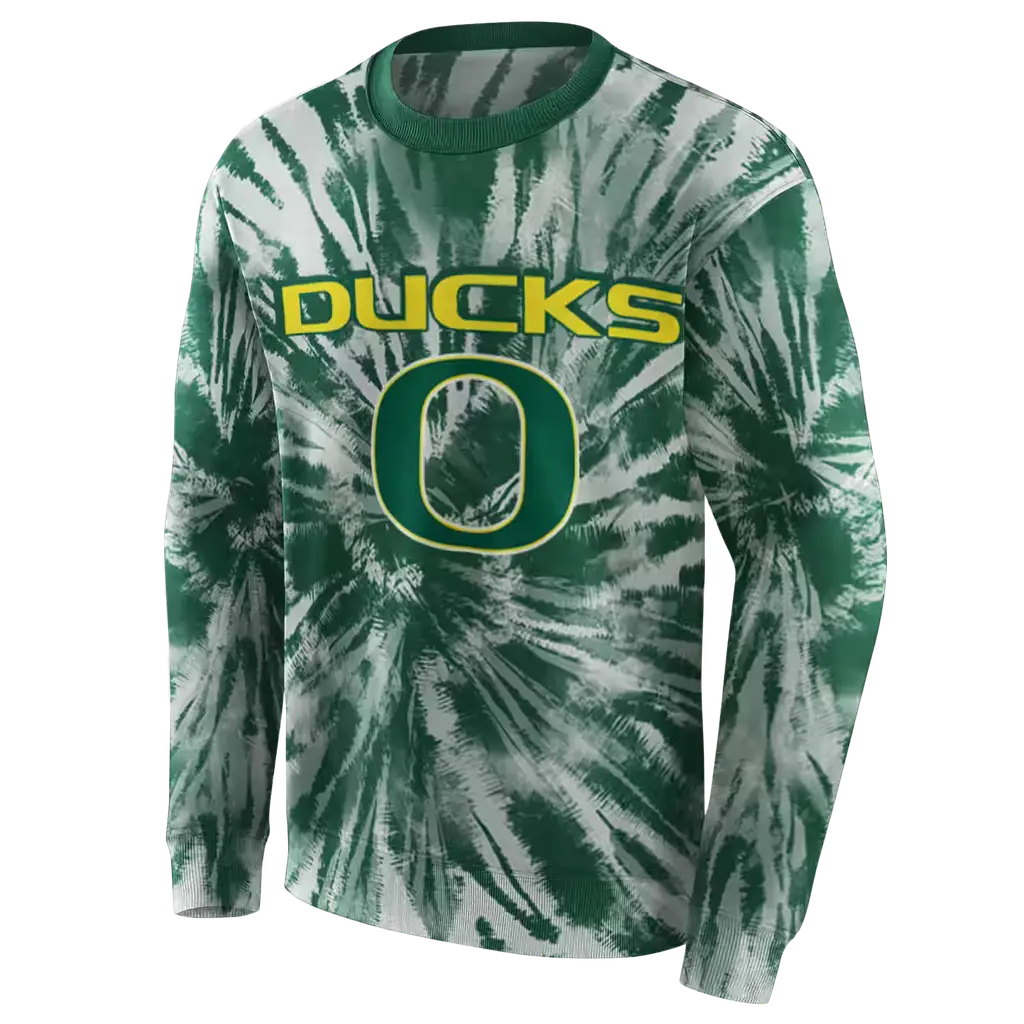 oregon ducks tie dye pattern green hoodie new arrival oregon ducks tie dye pattern green hoodie new arrival