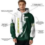 oregon ducks triangular pattern green white hoodie best selling