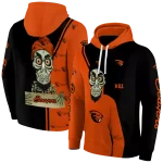 oregon state beavers achmed skull orange hoodie best selling