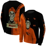 oregon state beavers achmed skull orange hoodie best selling