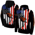 oregon state beavers american pride black hoodie best selling