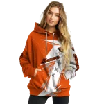 oregon state beavers dynamic slash orange white hoodie best selling