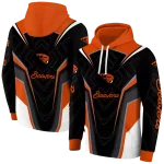 oregon state beavers futuristic pattern orange black hoodie best selling