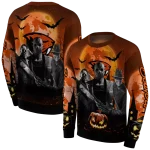 oregon state beavers halloween vibes orange black hoodie best selling