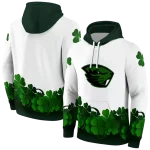 oregon state beavers lucky motif white green hoodie best selling