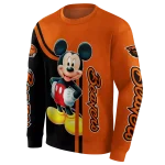 oregon state beavers mickey mouse orange black hoodie best selling