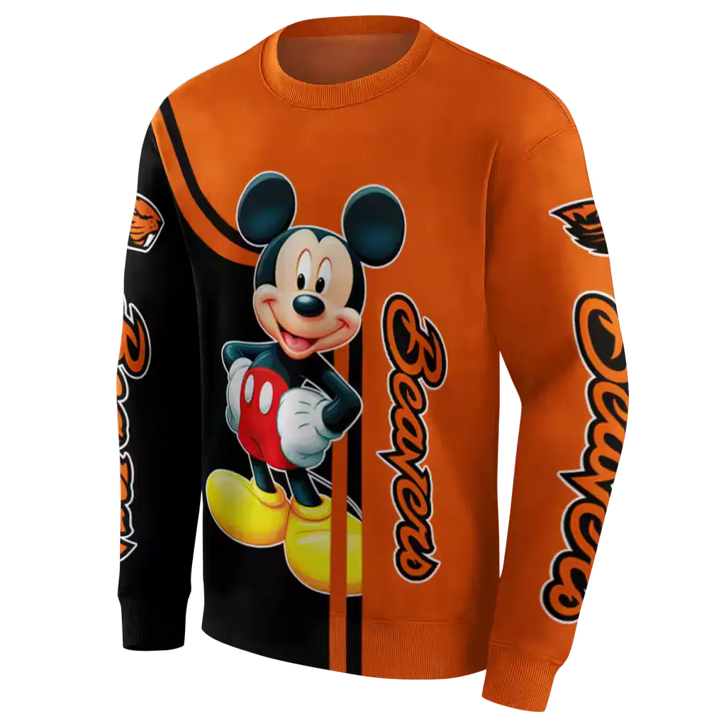 oregon state beavers mickey mouse orange black hoodie new arrival oregon state beavers mickey mouse orange black hoodie new arrival