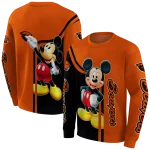 oregon state beavers mickey mouse orange black hoodie best selling