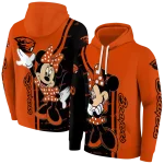 oregon state beavers minnie mouse orange hoodie best selling