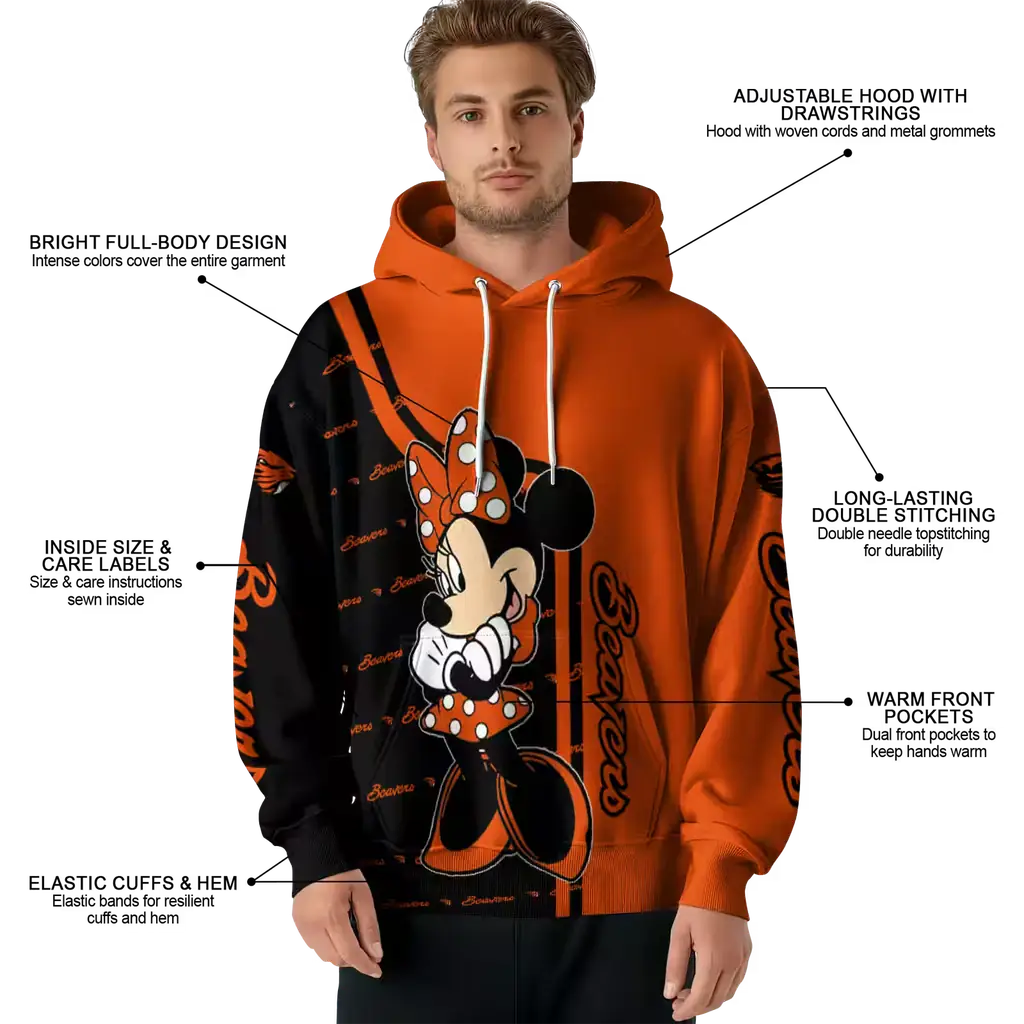 oregon state beavers minnie mouse orange hoodie latest model oregon state beavers minnie mouse orange hoodie latest model