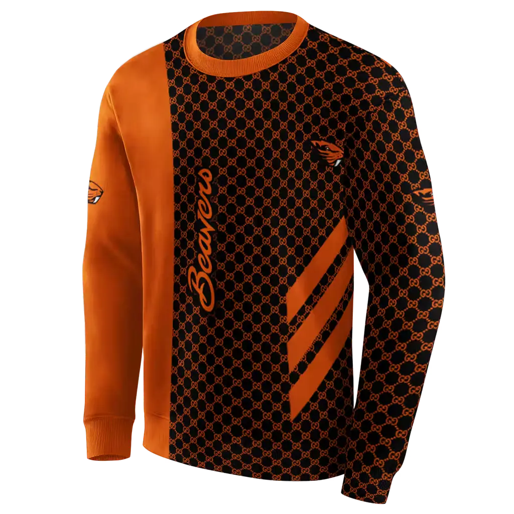 oregon state beavers monogram pattern orange hoodie new arrival oregon state beavers monogram pattern orange hoodie new arrival
