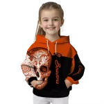 oregon state beavers sugar skull orange black hoodie best selling