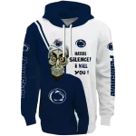 penn state nittany lions achmed skull blue hoodie best selling
