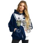 penn state nittany lions achmed skull blue hoodie best selling
