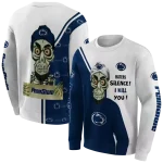 penn state nittany lions achmed skull blue hoodie best selling