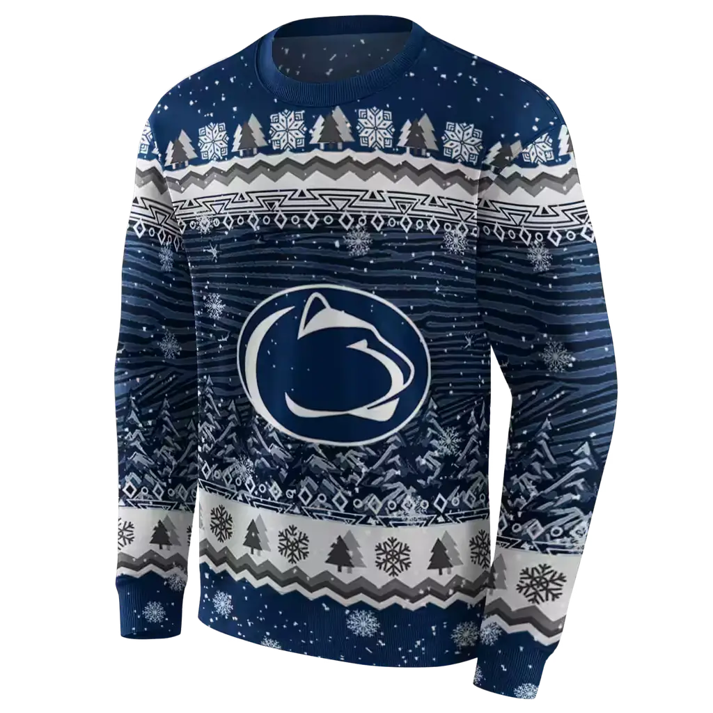 penn state nittany lions christmas trees blue hoodie new arrival penn state nittany lions christmas trees blue hoodie new arrival
