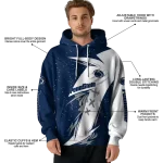 penn state nittany lions dynamic slash blue white hoodie best selling