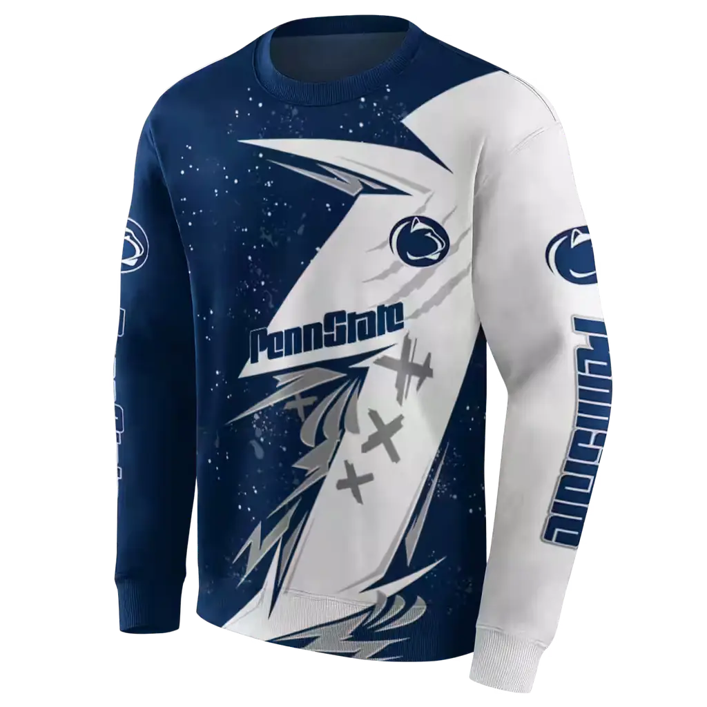 penn state nittany lions dynamic slash blue white hoodie new arrival penn state nittany lions dynamic slash blue white hoodie new arrival