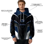 penn state nittany lions futuristic pattern blue black hoodie best selling