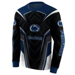 penn state nittany lions futuristic pattern blue black hoodie best selling