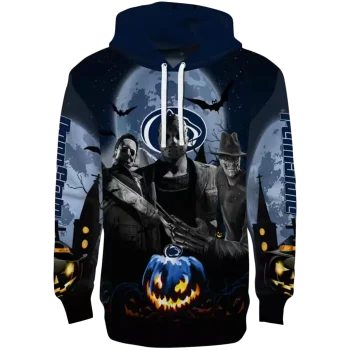 penn state nittany lions halloween vibes blue black hoodie best selling