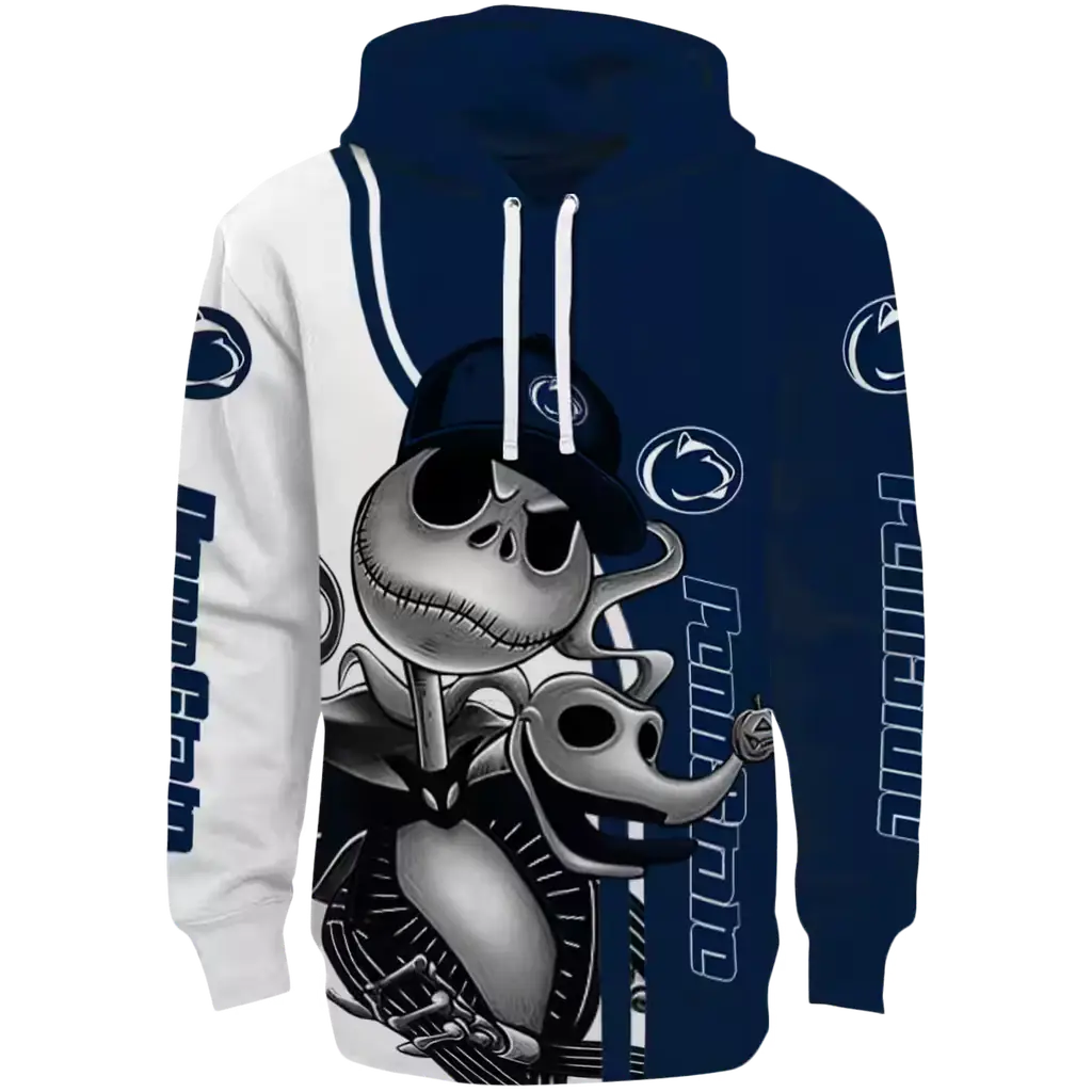penn state nittany lions jack skellington blue hoodie best selling penn state nittany lions jack skellington blue hoodie best selling